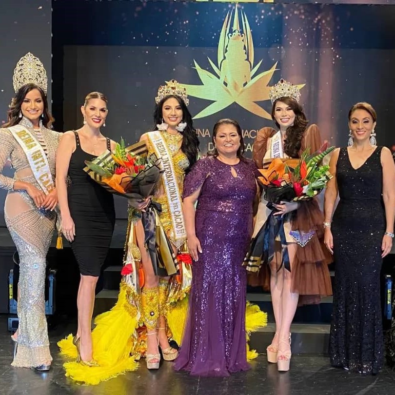 Panamá brilló con aroma fino en el certamen Reina Internacional del Cacao 2022